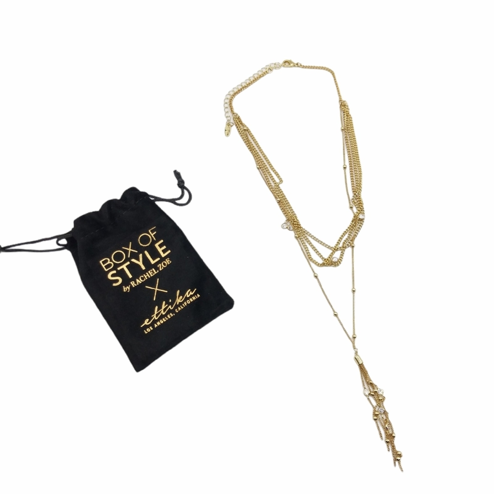 Ettika Chloe Tassel Necklace - Size Os - Nip 50$